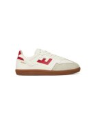 FlamingosLife Pantofi sport unisex Flamingos Life - BSPANRED - Piele ecologica - Alb