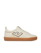 FlamingosLife Pantofi sport unisex Flamingos Life - R10GESFUMNAT - Piele ecologica - Ecru