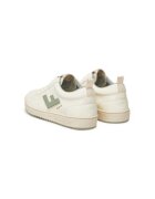 FlamingosLife Pantofi sport unisex Flamingos Life - R10PEALAU - Piele ecologica - Alb