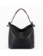 FloraCo Paris Geanta cu borseta detasabila F6966 M11 - Negru - 28x29x15