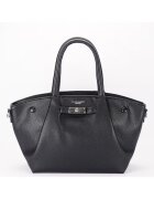 FloraCo Paris Geanta de dama F8590 15 - Negru - 25x21x11