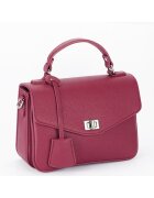 FloraCo Paris Geanta eleganta F6979 M9 - Rosu - 24x17x8