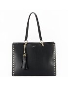 FloraCo Paris Geanta maxi F7502 M3 - Negru - 30x29x15