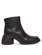Fly London Botine dama P145304001 - Piele naturala - Negru