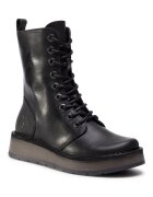 Fly London Botine dama RAMI043FLY - Piele naturala - Negru - Negru
