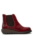 Fly London Ghete dama 191647909 - Piele naturala - Rosu