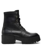 Fly London Ghete dama 304465772 - Piele naturala - Negru - Negru