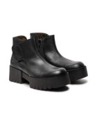 Fly London Ghete dama pana la glezna - 304465802 - piele naturala - negru -