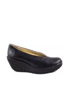 Fly London Pantofi Yaz - Piele Naturala - Negru - Negru
