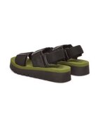 Fly London Sandale dama 305140722 - Textil - Negru - Negru