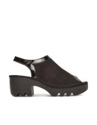 Fly London Sandale dama 305140838 - Piele naturala - Negru - Negru
