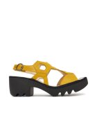 Fly London Sandale dama - TEWA573FLY - Piele naturala - Galben