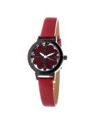 Folli Follie Ceas Dama mecanism quartz - inox - piele naturala - 25mm