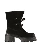 FORMAZIONE Bocanci casual - dama - D28-7F negru - piele intoarsa - Negru
