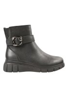 FORMAZIONE Ghete casual - dama - E90521-1 negru - piele naturala - Negru