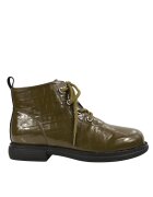 FORMAZIONE Ghete casual dama verde piele naturala - Verde