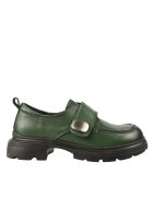 FORMAZIONE Pantofi casual - dama - KM 6715 verde - piele naturala - Verde