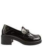 FORMAZIONE Pantofi casual - dama - TP 1128 negru - piele lacuita - Negru