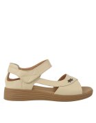 FORMAZIONE Sandale casual - dama - 50027 crem - piele naturala 50027 - Crem