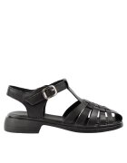 FORMAZIONE Sandale casual - dama - 5250 negru - piele naturala - toc - Negru