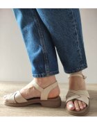 FORMAZIONE Sandale Casual Dama 5251 Crem - Crem - Crem