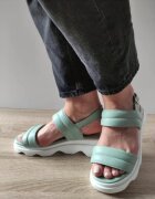 FORMAZIONE Sandale Casual Dama K249-3 Verzi Menta - Verde - Verde