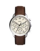Fossil Ceas barbatesc FS6022 Quartz Argintiu