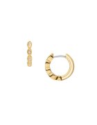 Fossil Cercei din otel inoxidabil cu cristale - Auriu