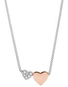 Fossil Colier cu pandantive - Argintiu/Auriu rose