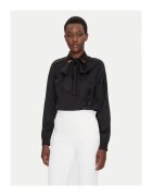 Fracomina Bluza dama FS25ST1001W73201 - Rayon/Viscoza - Negru - Negru