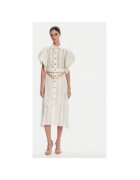 Fracomina Camasa stil rochie dama Bumbac - Alb - Alb