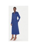 Fracomina Camasa stil rochie dama FS25SD3002W413N8 - Viscoza - Albastru - Albastru
