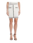 Fracomina Fusta FR25SG4003K52401 - Ecru - Ecru