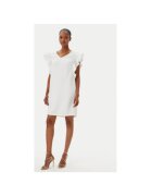 Fracomina Rochie cocktail dama FR25SD1024W46001 - Sintetic - Ecru - Ecru