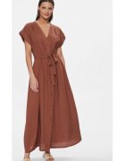 Fracomina Rochie dama - 303688264 - Tencel/In - S INTL - Bej