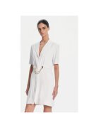 Fracomina Rochie dama FS25SD1001W47601 - Poliester - Alb - Alb