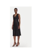 Fracomina Rochie dama FS25SD2004W73201 - Viscoza/Rayon - Negru - Negru