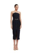 Fracomina Rochie L23 - bumbac - bleumarin - 98% bumbac - 2% elastan