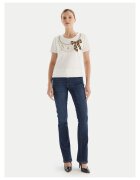 Fracomina Tricou dama alb - din bumbac
