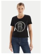 Fracomina Tricou dama negru - fabricat din material de calitate