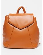 Francesca Rossi Rucsac de piele ecologica - Caramel
