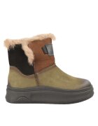 FRANCO GERARDO Ghete sport - dama - 9981 - verde - piele naturala - Verde