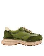 FRANCO GERARDO Pantofi sport - dama - KM 5502 verde - piele naturala