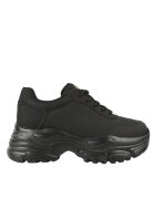 FRANCO GERARDO Tenisi sport - dama - 6392 negru - piele naturala - Negru