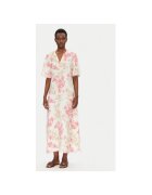 Fransa Rochie de vara dama 20615458 - Viscoza/Poliamida - 45797 - Ecru/Roz