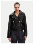 French Connection Jacheta de piele de dama negru