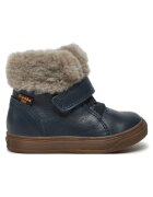 Froddo Ghete fete 304390647 - Piele naturala - Albastru - Albastru