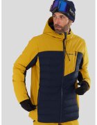 Fundango Geaca cu aspect contrastant pentru ski Fairfield - Galben sofran/Bleumarin
