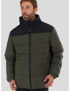 Fundango Geaca cu guler mediu Winton - Negru/Verde aquamarin