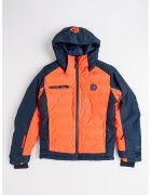 Fundango Jacheta cu vatelina - pentru schi Orion - Portocaliu mandarina/Bleumarin